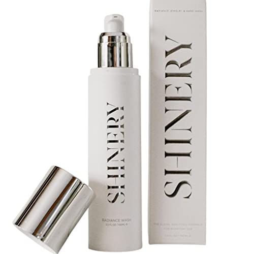Shinery Radiance Wash - Effortless Jewelry Cleaner for All Metals, Non-Toxic Formula - 4oz