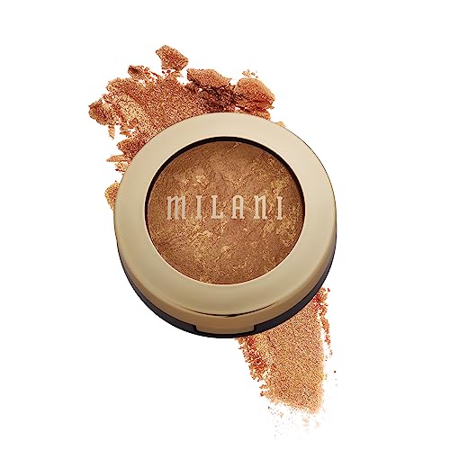 Milani Baked Bronzer - Radiant Shimmer for Contouring and Highlighting, Cruelty-Free - 0.25oz