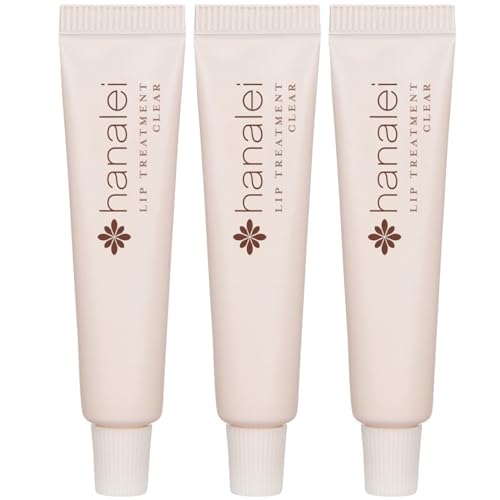 Hanalei Lip Balm - Restores & Moisturizes with Kukui Oil, Shea Butter, Grapeseed Oil - 3 Pack