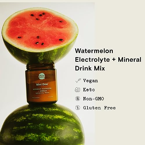 Moon Juice Hydration Powder - Electrolytes & Minerals for Brain Function, Watermelon - 30 Servings
