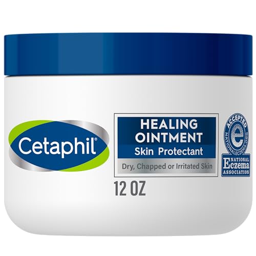 CETAPHIL Healing Ointment - Heals & Protects Dry Skin, Hypoallergenic, Fragrance Free - 12 oz