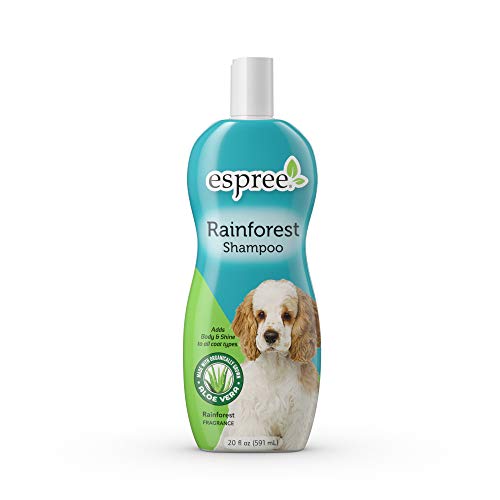 Espree Rainforest Shampoo - Deep Clean, Shine & Fragrance, 100% Organically Grown Aloe Vera - 20 oz