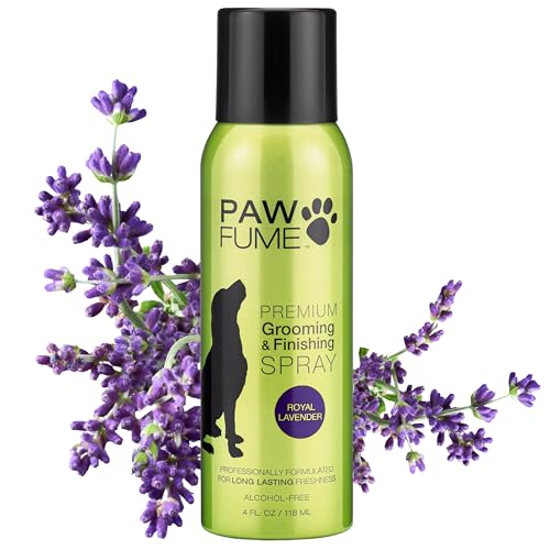 PAWFUME Dog Cologne Spray - Long-Lasting Lavender Scent, Hypoallergenic, Moisturizing - 8oz