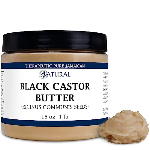 Zatural Body Butter - Nourishing Black Castor Oil & Shea, Antioxidant-Rich - 16oz