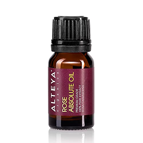 Alteya Organics Bulgarian Rose Absolute - 100% Pure, Lab Certified Quality - 10ml