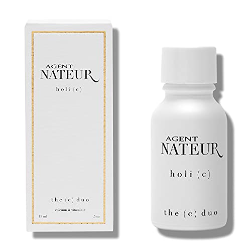 Agent Nateur Facial Cleansing Mask - Revitalize Acne-Prone Skin with Calcium & Vitamin C - 0.5oz