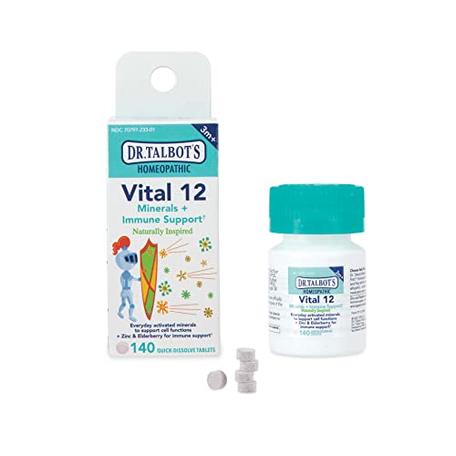 Dr. Talbot's Immune Defense Supplement - Zinc & Elderberry for Immune Support - 140 Tablets