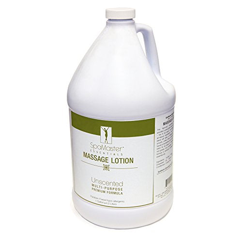 Master Massage Lotion - Natural Skin Nourishment, Easy Cleanup - 1 Gallon