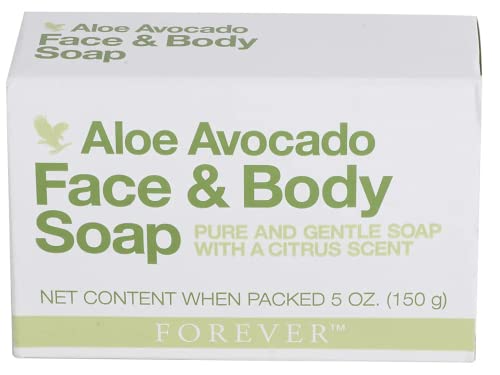 Forever Living Body Soap - Gentle Cleansing, Vegan & Gluten-Free, Fresh Citrus Scent - 1 Pack
