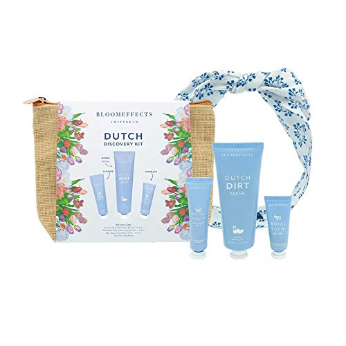 Bloomeffects Skin Care Set - Detox, Hydrate & Revitalize with Dutch Tulip Complex - 4 Piece Kit