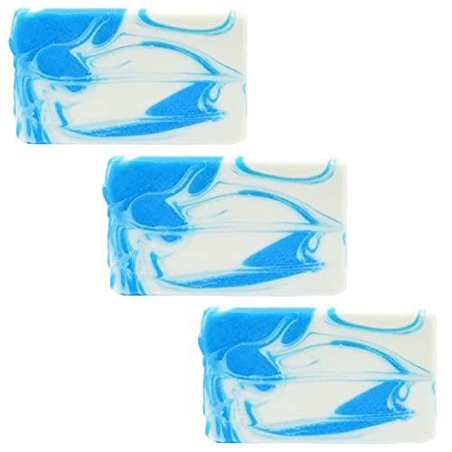 Luxiny Natural Soap Set - Moisturizing, Palm Oil-Free, Fresh Cotton Scent - 3 Pack