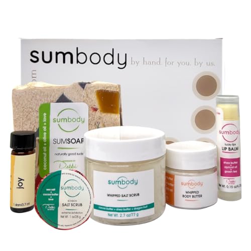 Sumbody Bath & Body Gift Set - Aromatherapy Relaxation Essentials, Cruelty-Free - 6-Piece Kit