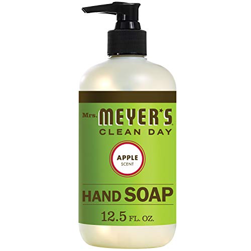 USA-Made Liquid Hand Soap - Crisp Apple Aroma, Paraben-Free - 12.50 Oz