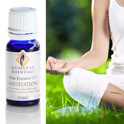 Gumleaf Essentials Meditation Essential Oil Blend - 100% Pure, Cruelty-Free, 10ml