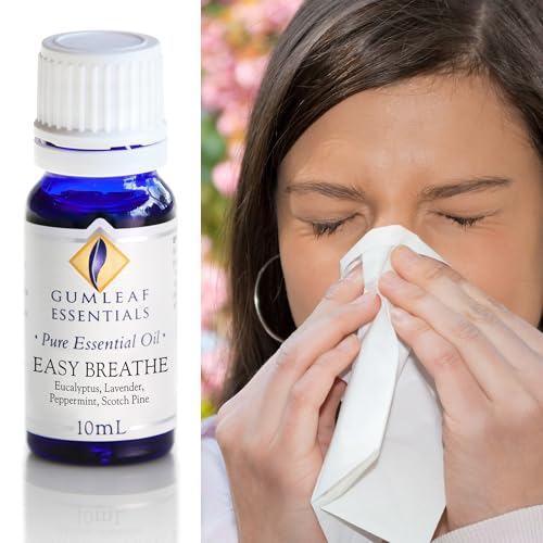 Gumleaf Essentials Easy Breathe Essential Oil Blend - 100% Pure, Vegan, 10ml