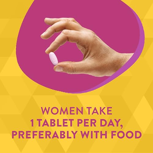 Nature's Way Alive! Women's 50+ Multivitamin - Supports Heart, Brain, Bones - 130 Tablets