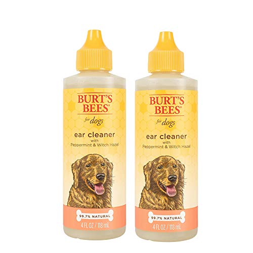 Burt's Bees Dog Ear Cleaner - Gentle, Natural Ingredients, Soothes & Cleans - 4 Oz, 2 Pack