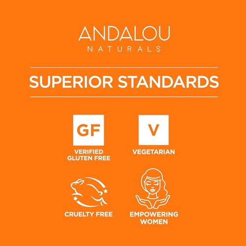 Andalou Naturals Pumpkin Honey Glycolic Mask - Exfoliating & Brightening with Vitamin C - 1.7 fl oz