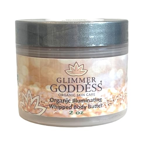 GLIMMER GODDESS Body Butter - Nourishing Hydration, Natural Radiance - Travel Size 2 oz (Bronze)