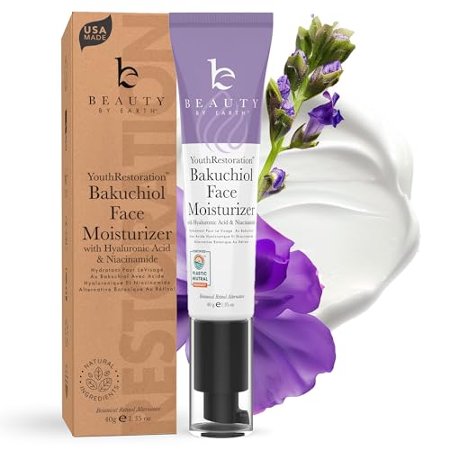 Bio Retinol Face Moisturizer - Natural Bakuchiol, Anti-Aging, Non-Toxic, 2oz