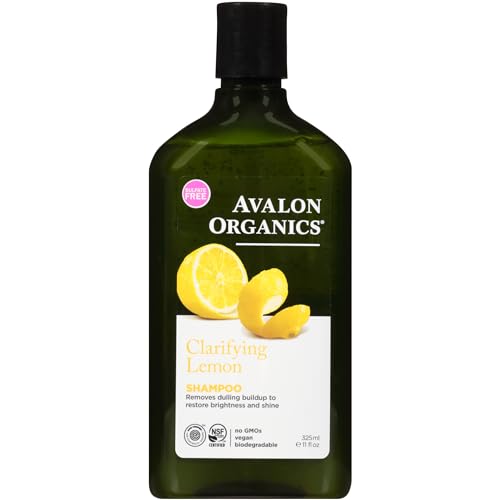 Avalon Organics Shampoo - Restores Shine & Brightness, EWG Verified, 100% Recycled Bottle - 11oz