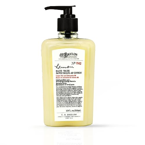 C.O. Bigelow Lemon Hand Wash - Moisturizing with Vitamin C & Aloe, Cruelty Free - 10fl oz