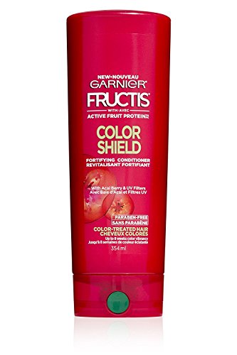 Garnier Fructis Color Shield Conditioner - Enhances Color Vibrancy, UV Protection - 12 Fl Oz