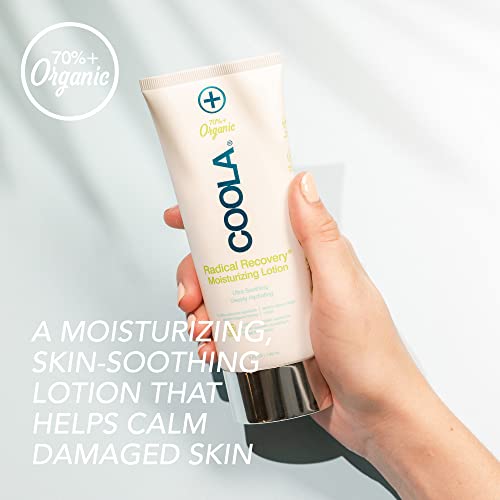 Coola Body Lotion - Soothes Sunburn with Aloe Vera & Lavender Oil, Vegan - 5 Fl Oz