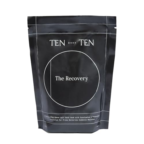 tenoverten Bath Soak & Bubble Bath - Relieves Tired Muscles, Hydrates Skin - Eucalyptus, 16 oz