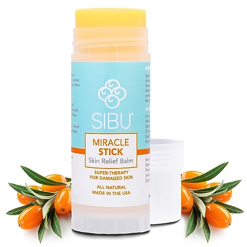 Sibu Healing Salve - Soothes Sunburn, Bug Bites & Dry Skin, Natural Sea Buckthorn - 1-Year Supply