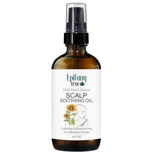 Epifany True Scalp Soothing Oil - Moisturizing Relief for Itchy, Dry Scalp & Skin - 4oz