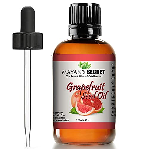 Mayan's Secret Grapefruit Seed Oil - Nourishes Skin & Hair, Promotes Repair - 4 fl oz