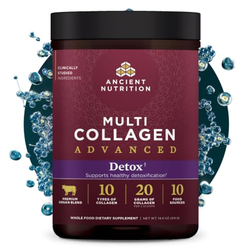 Ancient Nutrition Detox & Cleanse Supplement - Supports Detoxification, Gut Health - 36 Servings
