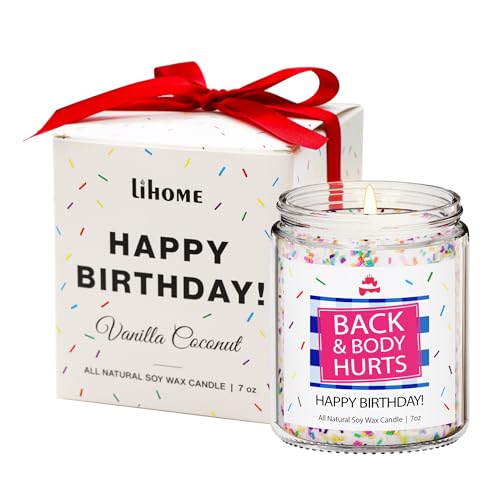 Funny Birthday Candle - Vanilla Aroma, Vegan & Paraben-Free, Perfect Gift for Any Celebration