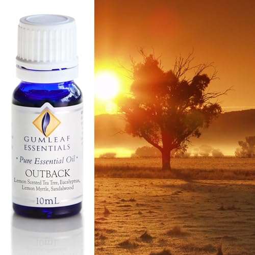 Gumleaf Essentials Outback Essential Oil Blend - 100% Pure, Vegan, 10ml for Aromatherapy
