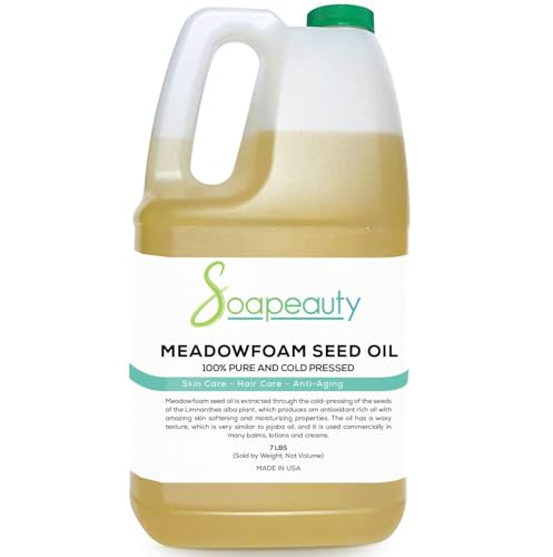 Soapeauty Meadowfoam Seed Oil - Nourishing Moisturizer for Skin & Hair Health - 7 lbs