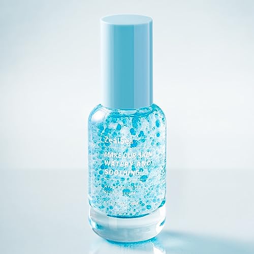 ZealSea Face Serum - Hydrates, Soothes & Repairs Dry Skin, Vegan Formula - 1 Fl Oz