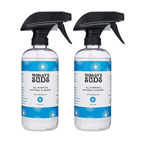 Molly's Suds All Purpose Cleaner - Deep Clean, Plant-Powered, Peppermint Scent - 32oz Total