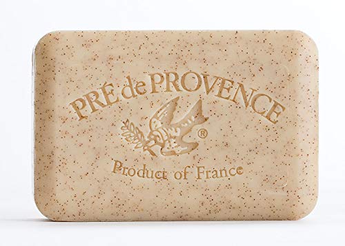 Pre de Provence Shea Butter Soap Bar - Moisturizing Honey Almond, 5% Shea Butter - 250g