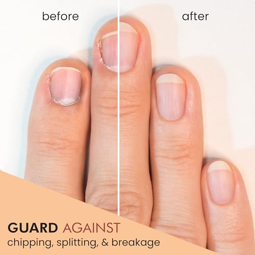 Organic Nail & Cuticle Oil - Nourishes & Strengthens, Jojoba & Vitamin E - 0.5oz USA Made