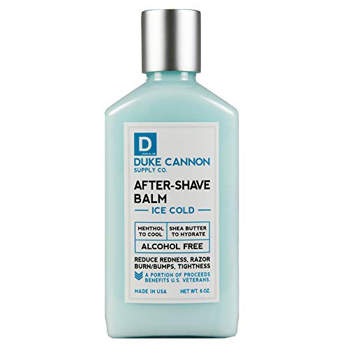 Duke Cannon After Shave Balm - Soothes & Closes Pores, Alcohol-Free, Sandalwood - 6 oz