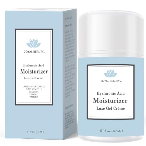 JOYAL BEAUTY Hyaluronic Acid Face Cream - Hydrates, Lifts, Nourishes with Peptides & Vitamins - 50ml