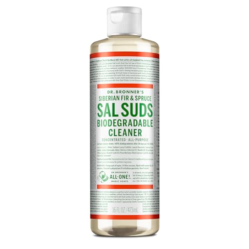 Dr. Bronner's All Purpose Cleaner - Powerful Pine Formula, Biodegradable & Gentle - 16 oz