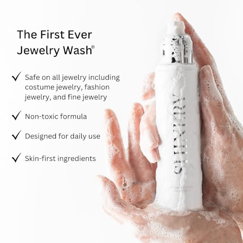 Shinery Radiance Wash - Effortless Jewelry Cleaner for All Metals, Non-Toxic Formula - 4oz