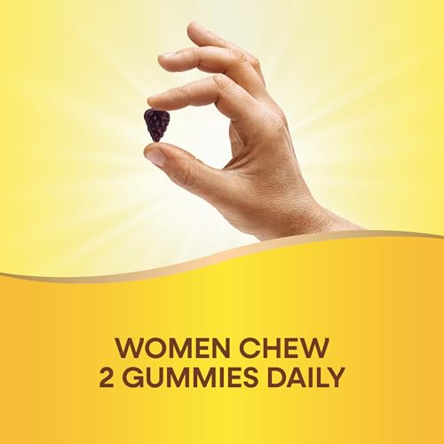 Nature's Way Alive! Women's 50+ Multivitamin Gummies - Supports Heart, Brain, Bones - 130 Count