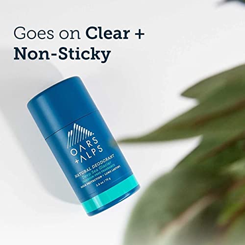Oars + Alps Deodorant - Effective Odor Control, Dermatologist Tested for Sensitive Skin - 2.6oz