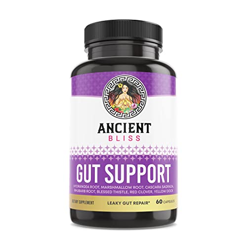 Ancient Bliss Digestive Enzyme Blend - Supports Gut Health, Vegan, Non-GMO - 60 Capsules