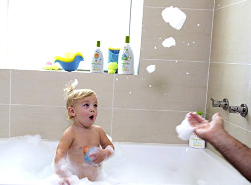 Babyganics Bubble Bath - Non-Allergenic, Tear-Free Cleansing, Plant-Derived Ingredients - 20 Fl Oz