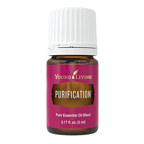 Young Living Purification Essential Oil Blend - Refreshing Aroma, Air Purifier & Skin Soother - 5ml