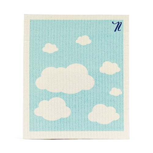 Nellie's Swedish Dishcloths (3 Pack) - Ultra Absorbent, Compostable & Odor-Free - 15x Absorbency